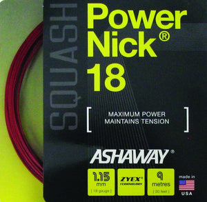 Ashaway PowerNick 18 110 mtr. - Squashwebwinkel