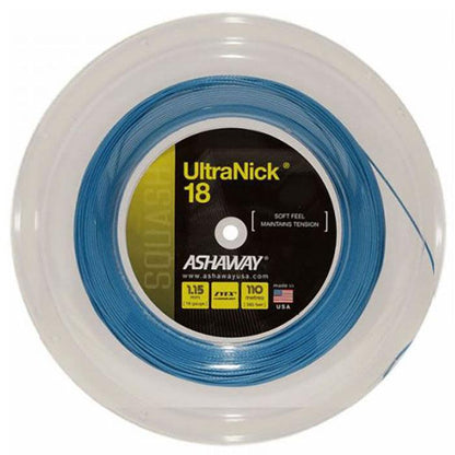 Ashaway UltraNick 18 110 mtr. - Squashwebwinkel