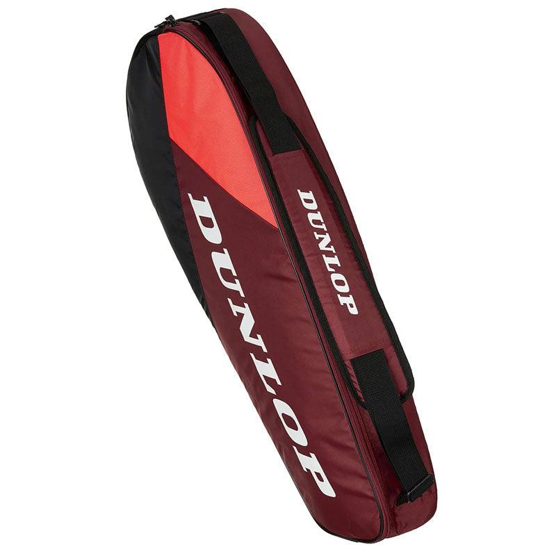 Dunlop CX Club 3 Racketbag zwart/rood - Squashwebwinkel