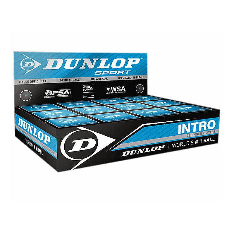 6x Dunlop Squashball Intro 12x - Squashwebwinkel