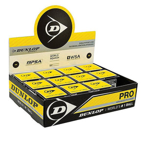 Dunlop Squashball Pro 12x - Squashwebwinkel