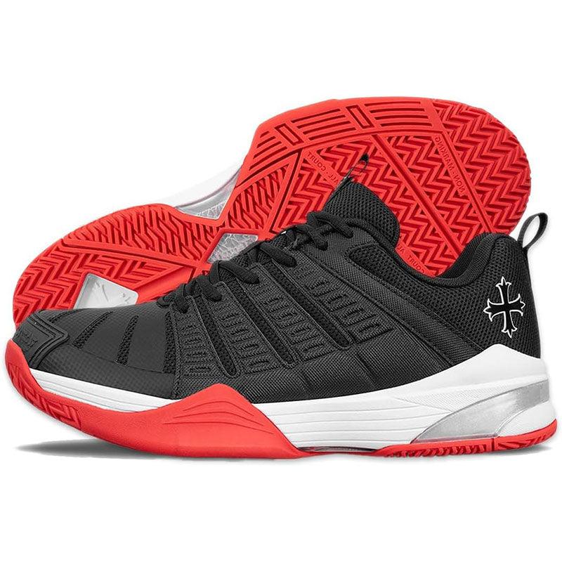 Teuton All-Court AC1 squashschoenen zwart - Squashwebwinkel