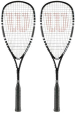 2x Wilson Hyper Hammer 120 Black edition - Squashwebwinkel